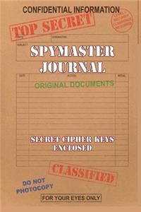 Spy Master Journal