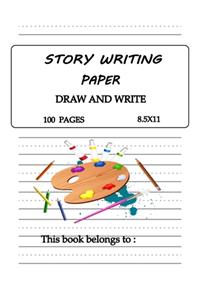 Story Writing Paper Draw And Write