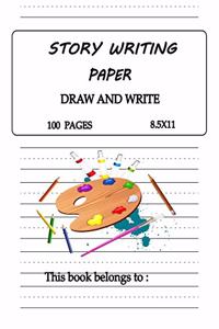 Story writing paper(draw and write)