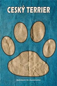 Ceský Terrier Notizbuch für Hundehalter