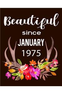 Beautiful Since January 1975