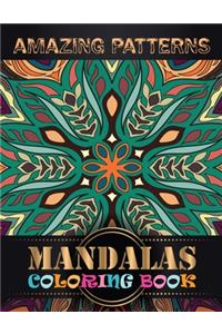 Amazing Patterns Mandalas Coloring Book