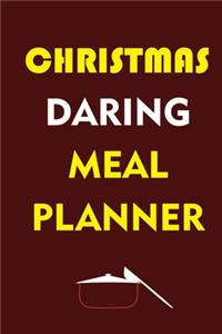 Christmas Daring Meal Planner