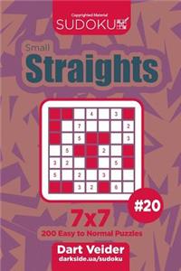 Sudoku Small Straights - 200 Easy to Normal Puzzles 7x7 (Volume 20)