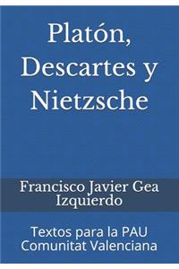 Platón, Descartes y Nietzsche