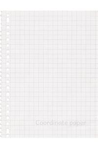 Coordinate paper