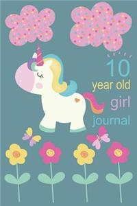 10 Year Old Girl Journal: Unicorn Journal for 10 Year Old Girls - Magical Birthday