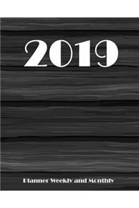 2019 Planner Weekly and Monthly