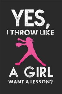 Yes, I Throw Like a Girl