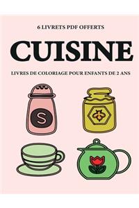 Livres de coloriage pour enfants de 2 ans (Cuisine)