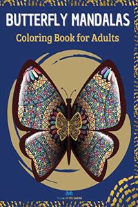 BUTTERFLY MANDALAS Coloring Book