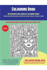 Colouring Book (40 Complex and Intricate Coloring Pages)