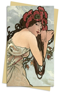 Summer (Mucha) Greeting Card Pack