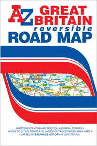 Great Britain Reversible Road Map
