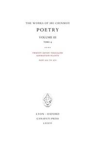 Poetry III, tome 4