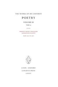 Poetry III, tome 4