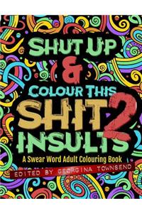 Shut Up & Colour This Shit 2: INSULTS: A Swear Word Adult Colouring Book