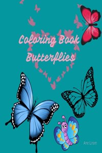 Coloring Book Butterflies