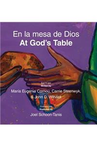 En la mesa de Dios/At God's Table