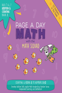 Page A Day Math Addition & Counting Book 8