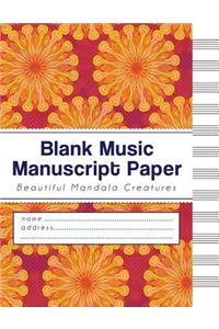 Blank Music Manuscript Paper