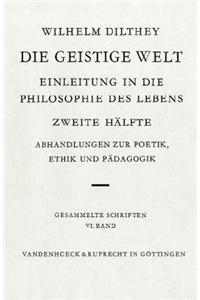 Wilhelm Dilthey-Gesammelte Schriften