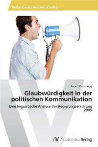 Glaubwurdigkeit in Der Politischen Kommunikation