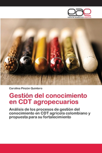 Gestión del conocimiento en CDT agropecuarios