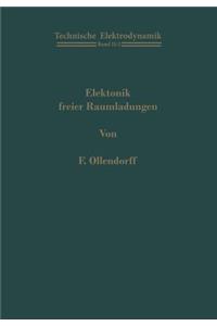 Elektronik freier Raumladungen