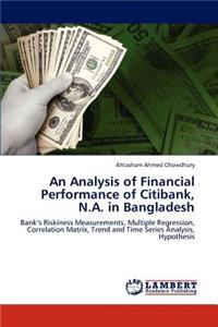 Analysis of Financial Performance of Citibank, N.A. in Bangladesh