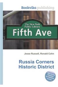 Russia Corners Historic District