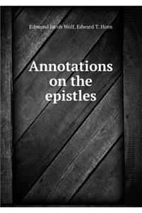 Annotations on the epistles