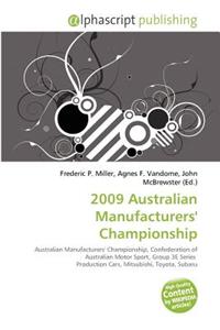 2009 Australian Manufacturers' Championship