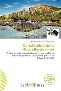 Constitution de La Nouvelle-Z Lande