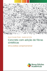 Concreto com adição de fibras sintéticas