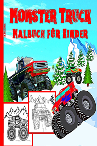 Monster Truck Malbuch für Kinder