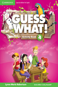 Guess What! Level 4 Activity Book with Home Booklet and Online Interactive Activities Spanish Edition