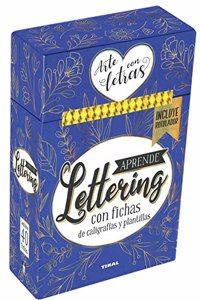 Aprende lettering. Con fichas de caligrafias y plantillas