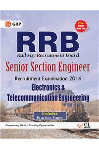 Guide to RRB Electronics and Telecommunication Engg. (SENIOR SECTION ENGINEER) 2016