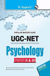 UGC-NET: Psychology (Paper II & III) Exam Guide