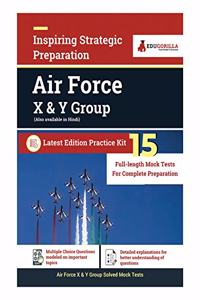 Air Force X & Y Group 2021 15 Full-length Mock Tests For Complete Preparation