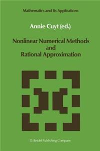 Nonlinear Numerical Methods and Rational Approximation