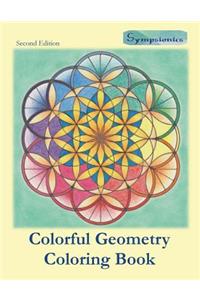 Colorful Geometry Coloring Book