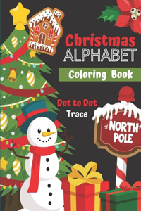 Christmas Alphabet Coloring Book