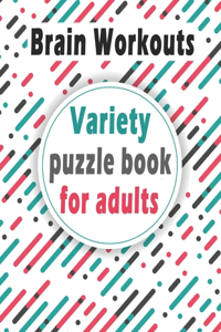 Variety puzzle book for adults