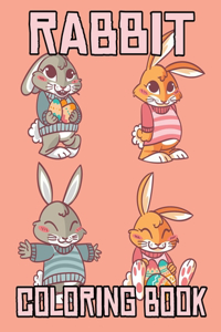 Rabbit Coloring Book