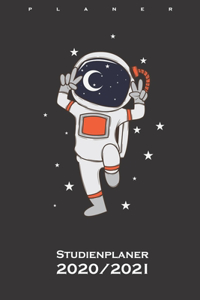 Kosmonaut im Weltall Studienplaner 2020/21
