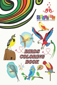 Birds Coloring Book
