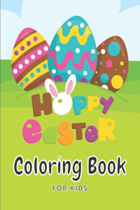 Happy Easter Coloring Book For Kids