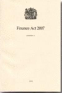 Finance Act 2007